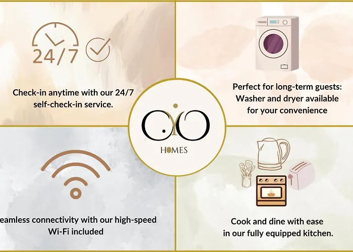 דירה Spacious 7-person - Ideal For Workers, Groups & Family לאובן